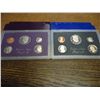 Image 1 : 1983 & 1984 US PROOF SETS (WITH BOXES)