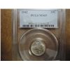 Image 1 : 1942 MERCURY DIME PCGS MS65