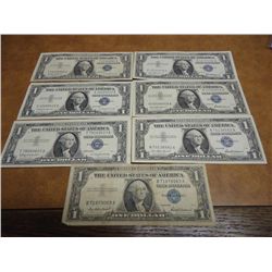 4-1957 & 3-1957-B $1 SILVER CERTIFICATES