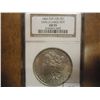 Image 1 : 1884 TOP 100 MORGAN SILVER DOLLAR VAM-3 LARGE DOT