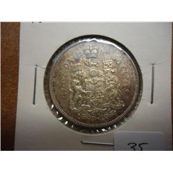 1964 CANADA SILVER 50 CENTS
