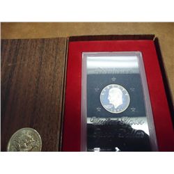 1971-S IKE SILVER DOLLAR PF (BROWN PACK)