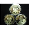 Image 2 : 3-2009 BARACK OBAMA INAUGURATION TOKENS (PF)