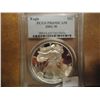 Image 1 : 2001-W AMERICAN SILVER EAGLE PCGS PR69 DCAM