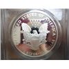 Image 2 : 2001-W AMERICAN SILVER EAGLE PCGS PR69 DCAM