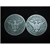 Image 2 : 1902-S & 1915-S BARBER HALF DOLLARS