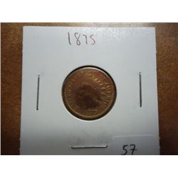 1875 INDIAN HEAD CENT