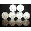 Image 1 : 10 ASSORTED 1930'S MERCURY DIMES