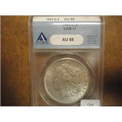1921-D VAM-11 ANACS AU55