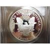 Image 2 : 2005-W AMERICAN SILVER EAGLE PCGS PR69 DCAM