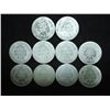 Image 2 : 10- ASSORTED 1880'S SEATED LIBERTY DIMES