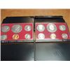 Image 1 : 1975 & 1976 US PROOF SETS (WITH BOXES)