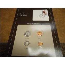 COIN SETS OF ALL NATIONS "PAPUA NEW GUINEA"