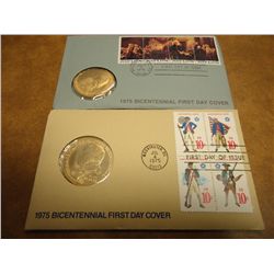 1975 & 1976 BICENTENNIAL 1ST DAY COVERS
