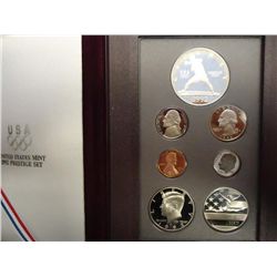 1992 US PRESTIGE PROOF SET OLYMPIC