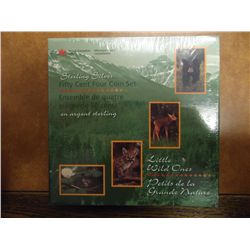 1996 CANADA "LITTLE WILD ONES" 4 COIN SET