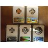 Image 2 : 1963 US SILVER PROOF SET ALL NGC SLABS