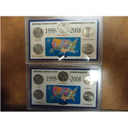2000 & 2002 US 50 STATE QUARTER SETS (UNC)