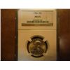 Image 1 : 1956 WASHINGTON SILVER QUARTER NGC MS65