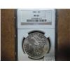 Image 1 : 1885 MORGAN SILVER DOLLAR NGC MS63