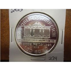 2013 AUSTRIA 1 1/2 EURO SILVER PHILHARMONIC (UNC)