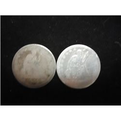 1854 & 1856 SEATED LIBERTY QUARTERS
