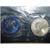 Image 1 : 1973-S  IKE SILVER DOLLAR UNC (BLUE PACK)