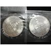 Image 2 : 2-1976-S SILVER BICENTENNIAL KENNEDY HALF DOLLARS
