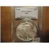Image 1 : 1986 AMERICAN SILVER EAGLE PCGS MS69