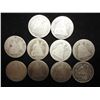 Image 1 : 10 ASSORTED 1891 SEATED LIBERTY DIMES