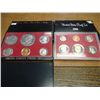 Image 1 : 1977 & 1980 US PROOF SETS (WITH BOXES)