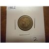 Image 1 : 1862 INDIAN HEAD CENT