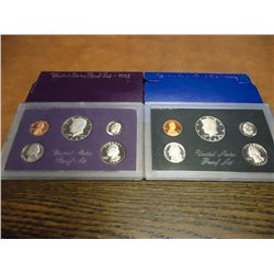 1983 & 1984 US PROOF SETS (WITH BOXES)
