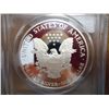 Image 2 : 2005-W AMERICAN SILVER EAGLE PCGS PR69 DCAM