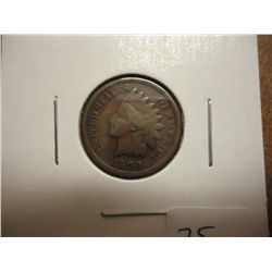 1908-S INDIAN HEAD CENT KEY DATE (VERY GOOD)