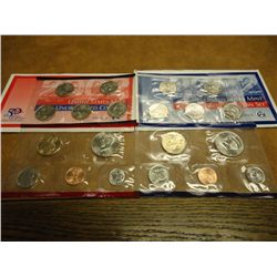 2002 US MINT SET (UNC) P/D (WITH ENVELOPE)