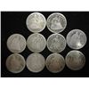 Image 1 : 10 ASSORTED 1850'S SEATED LIBERTY DIMES