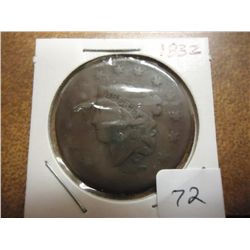 1832 US LARGE CENT