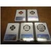 Image 2 : 1986-P US MINT SET (UNC) ALL NGC SLABS SEE DESC.