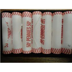 7 ROLLS  OF 2009-D LINCOLN FORMATIVE YEARS CENTS