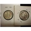 Image 2 : 1942-D UNC FSB AND 1944-S AU MERCURY DIMES