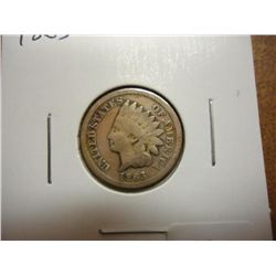 1863 INDIAN HEAD CENT