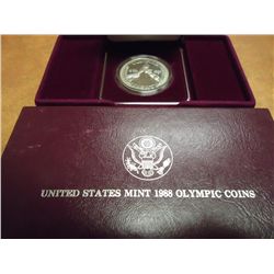 1988-S OLYMPIC PF SILVER DOLLAR