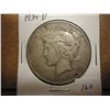 Image 1 : 1934-D PEACE SILVER DOLLAR
