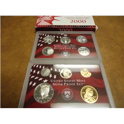 2000 US SILVER PROOF SET (WITH BOX)
