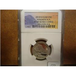 2010-S YOSEMITE N.P. QUARTER NGC PF69 ULTRA CAMEO