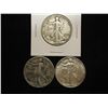 Image 1 : 1941-S,44-S AND 47-D WALKING LIBERTY HALF DOLLARS