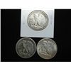 Image 2 : 1941-S,44-S AND 47-D WALKING LIBERTY HALF DOLLARS