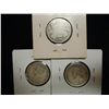 Image 2 : 1900,20 & 27 CANADA SILVER 25 CENTS