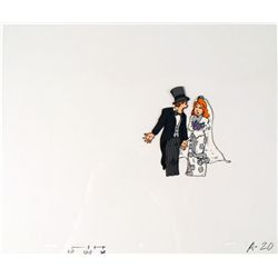 Harsh Reality Bride and Broom Cel Animation Original